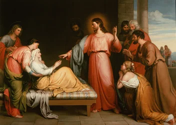 Christ healing the mother of Simon Peter